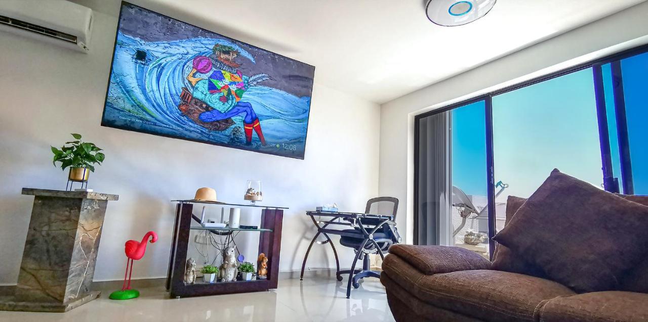 Villa Aurora Beautiful Beachfront Apartment Cancún Exterior foto
